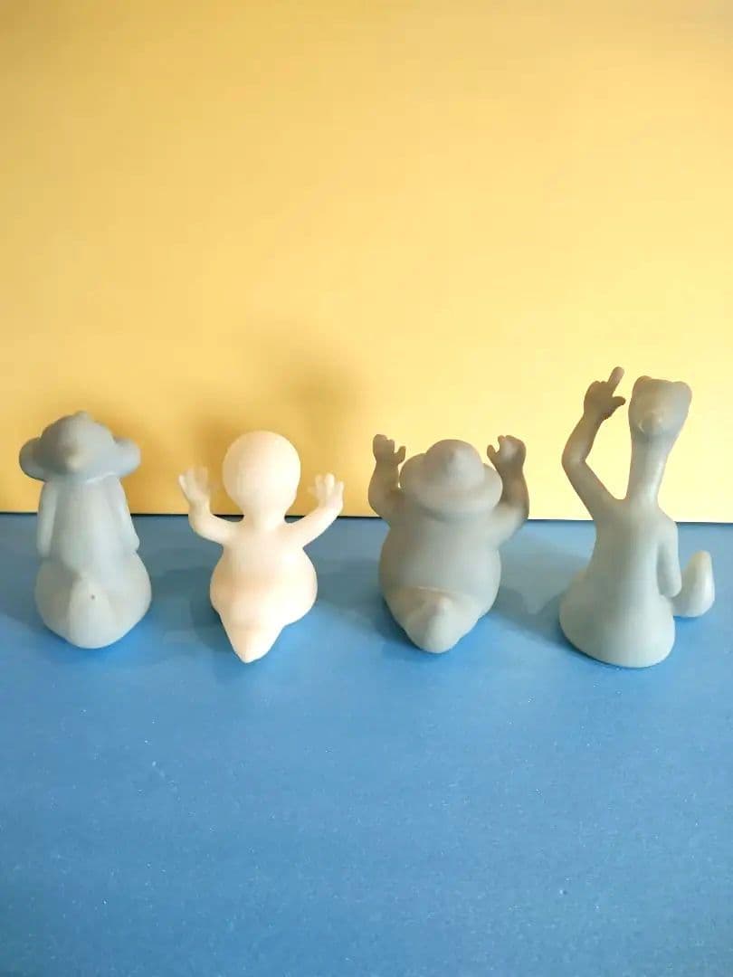 Casper キャスパー　蓄光ソフビフィギュア 4種セット