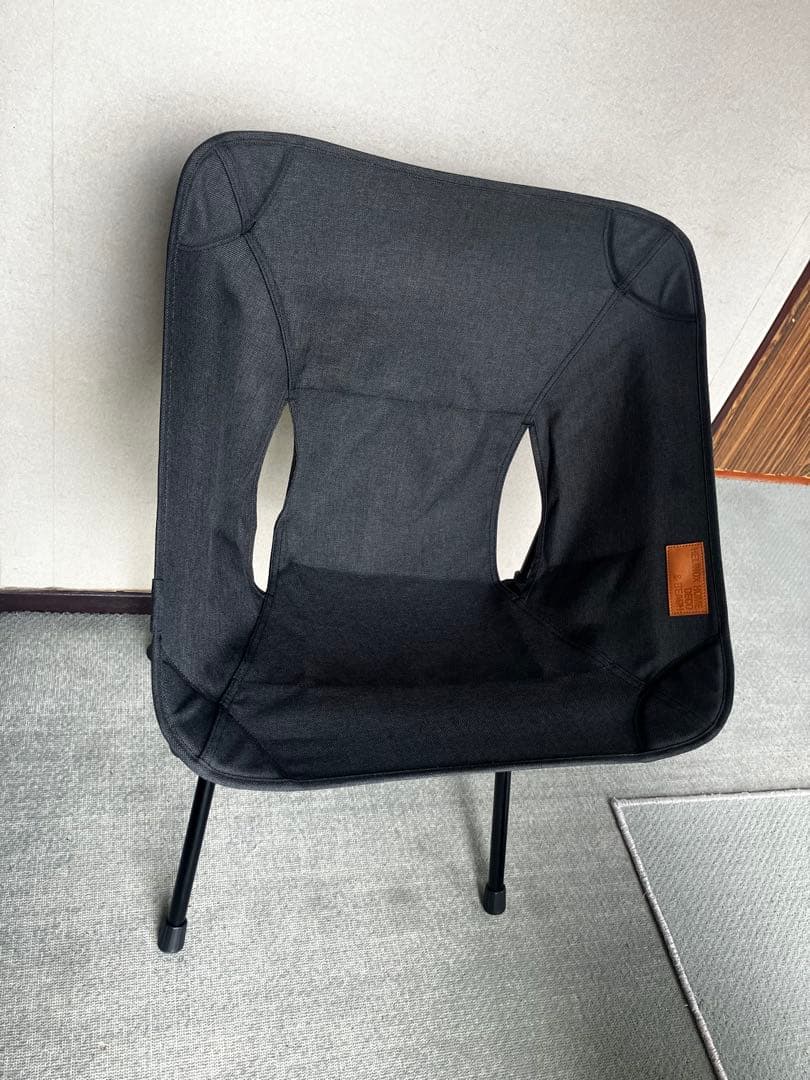 極美品　ヘリノックス　カフェチェア　ブラック