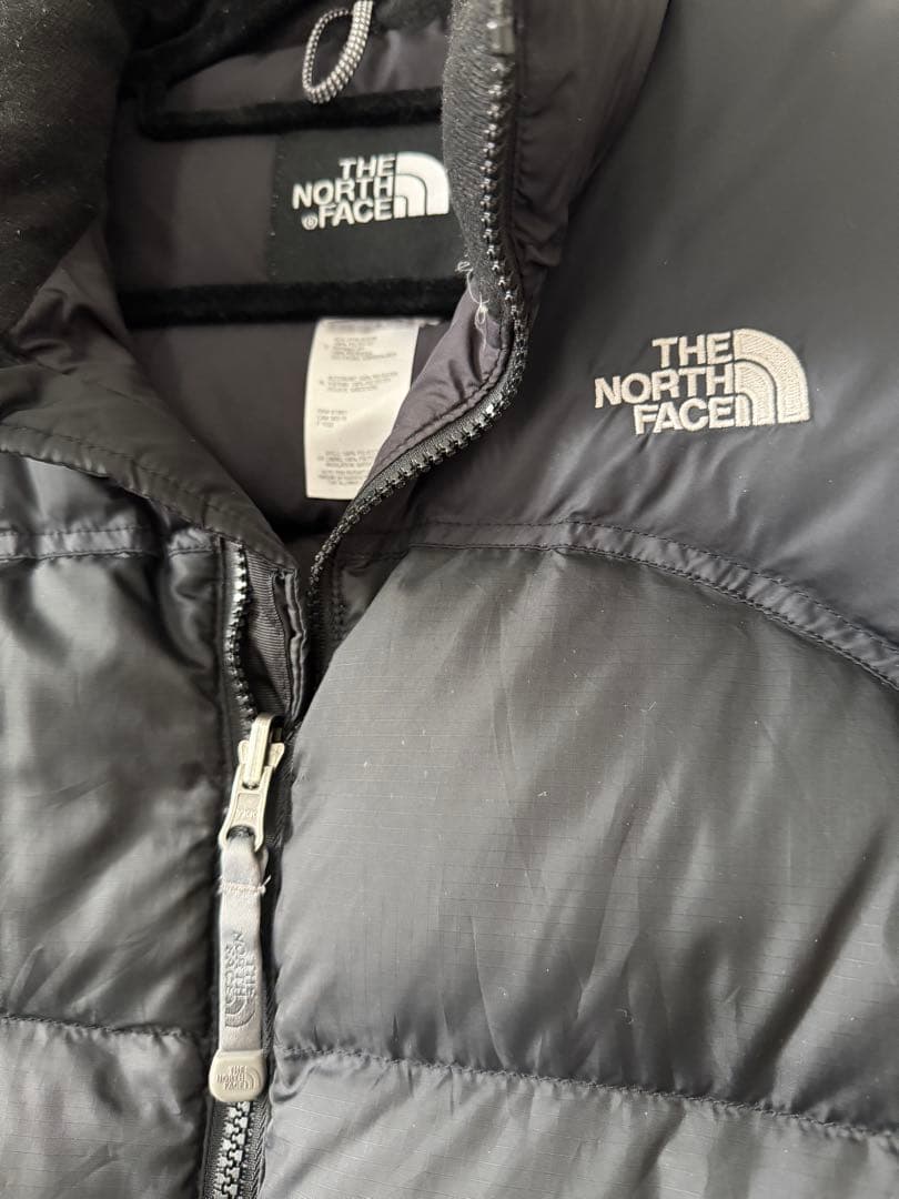 THE NORTH FACE ダウンベスト 黒 600 レアアイテム 値下げ