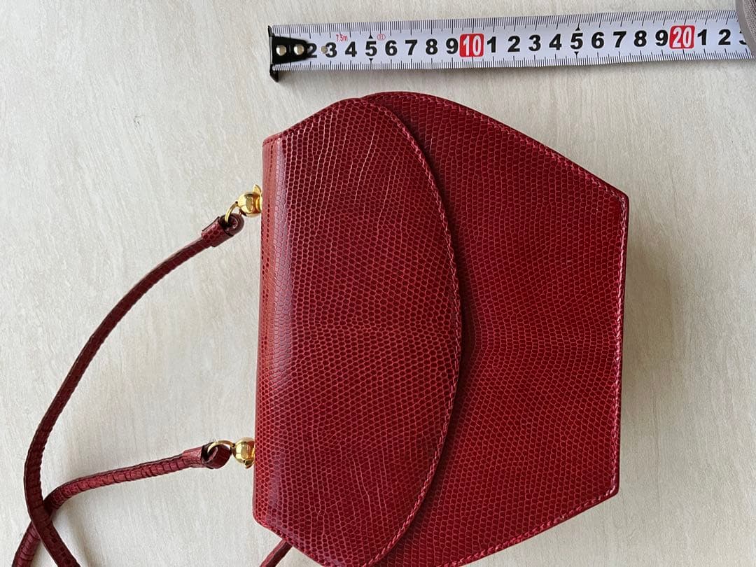 GUCCI レッド　ヴィンテージバッグ
