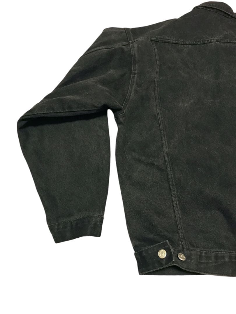 vintage 90s Lee SPORT 後染めブラック XL ブラックデニム