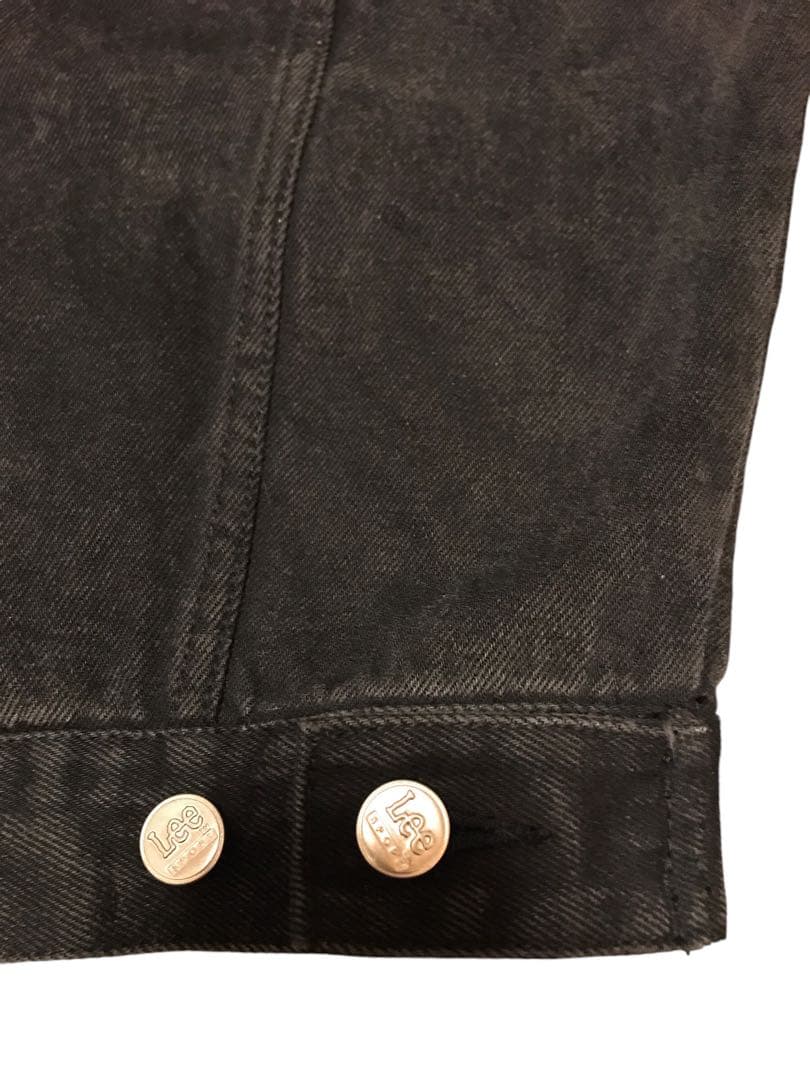 vintage 90s Lee SPORT 後染めブラック XL ブラックデニム