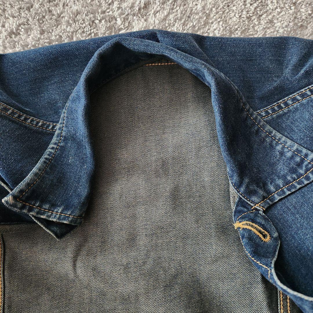 Lee 101J復刻 0411 SIZE L 赤タグ デニムジャケット 短丈