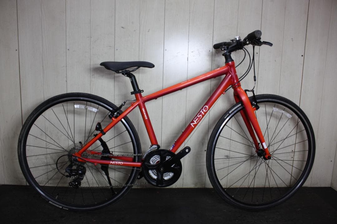 NESTO VACANZE 700C アルミ シマノ21速 420mm オレンジ