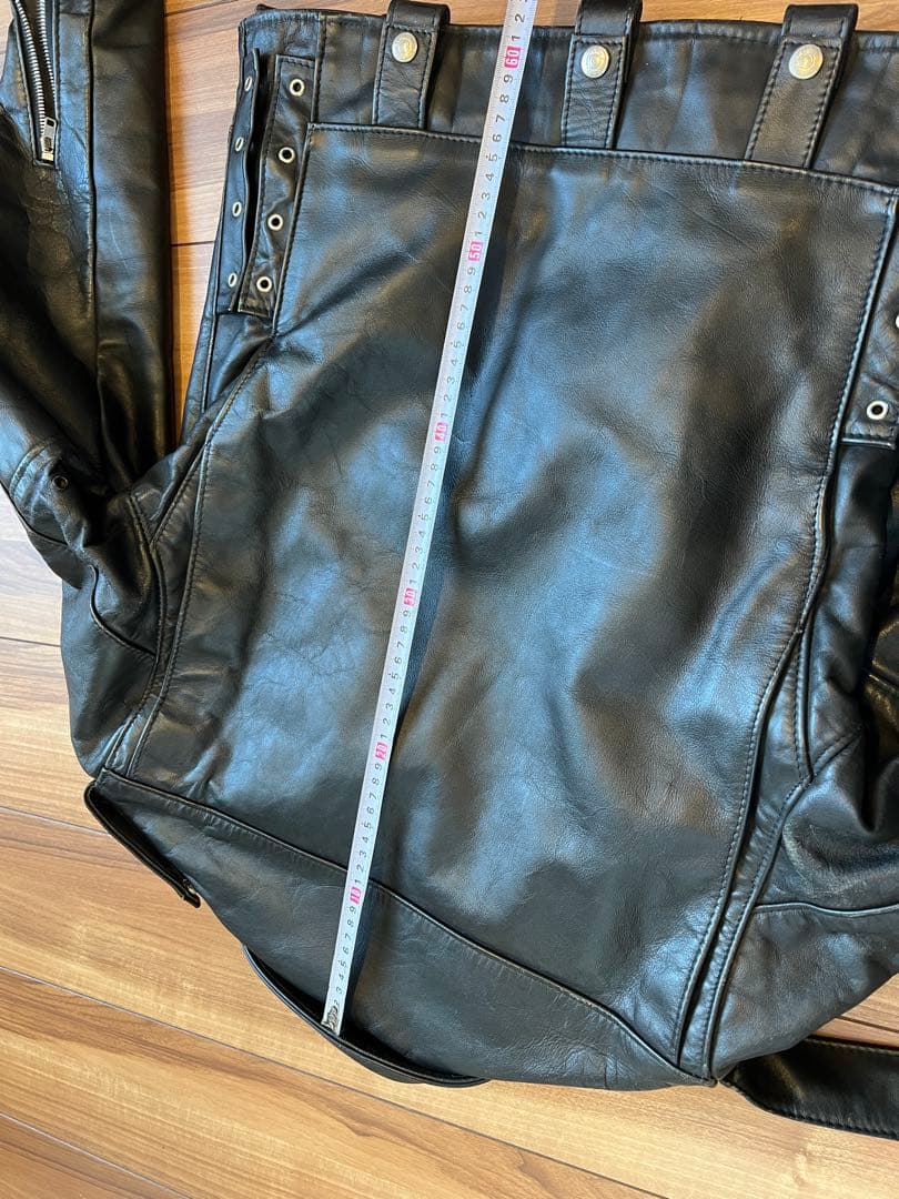 schott 609 34 レザーダブルライダースジャケット ショット 618