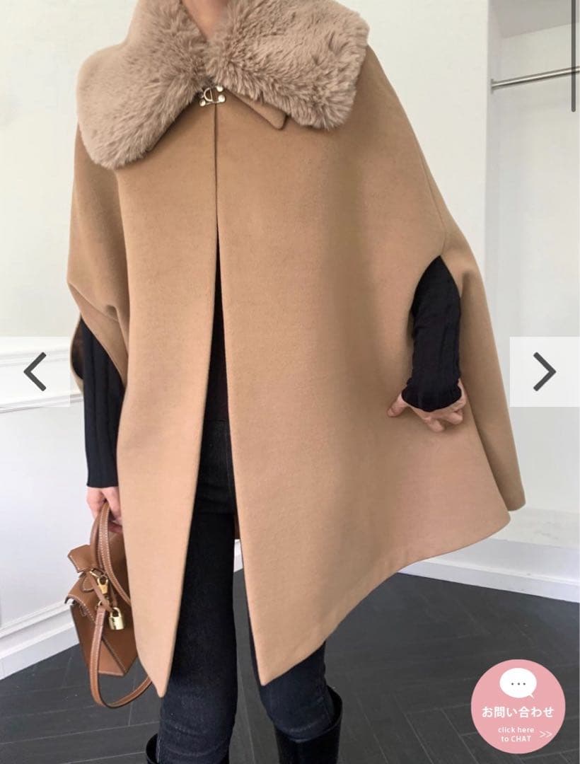 birthday bash ファーカラーマントFur Collar Mantle
