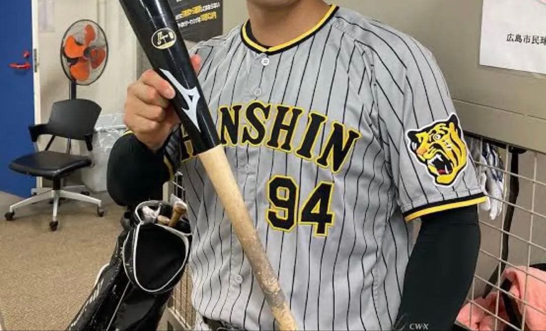Mizuno プロモデル バット 木製 NPB公認 元阪神原口選手