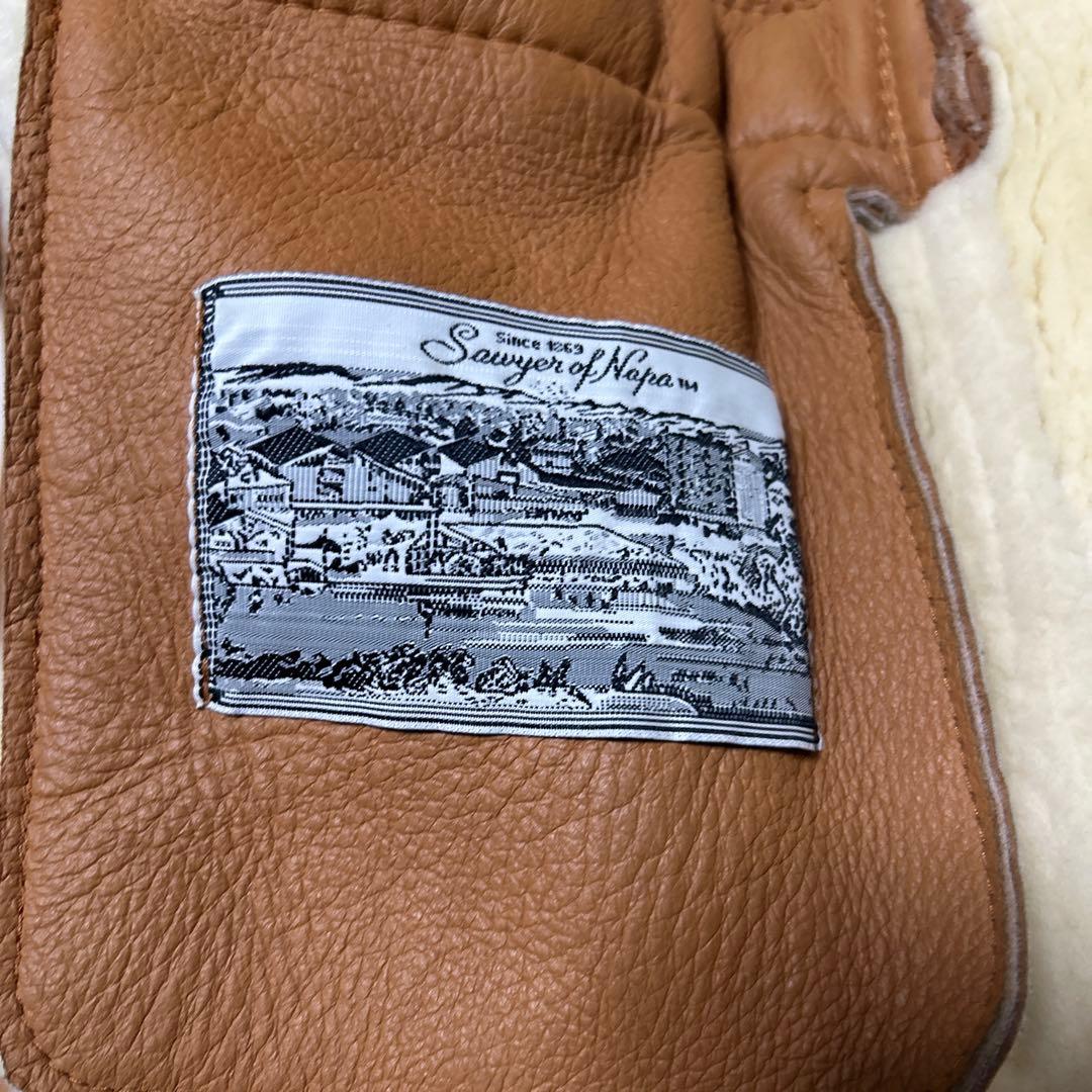 美品　Sawyer Of Napa 本革ムートンソーヤー オブ ナパ