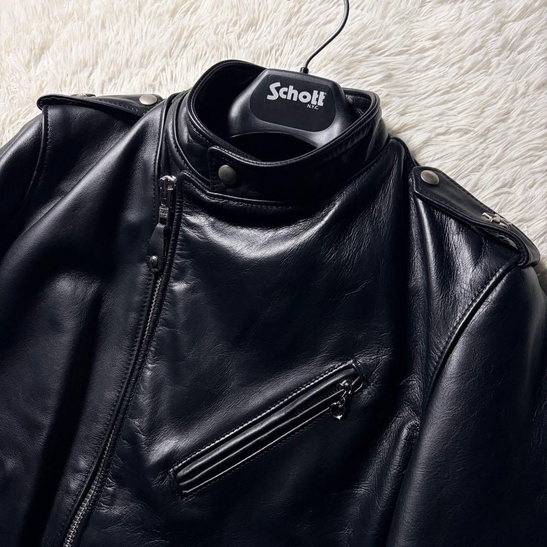 y*G様 未使用級■schott ライダースジャケット 603UST ワンスター
