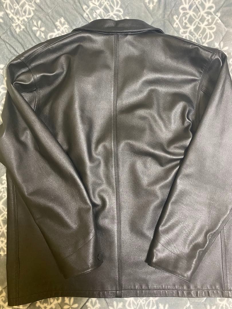 【超希少/本革】Carhartt leather Chore Coat 2XL