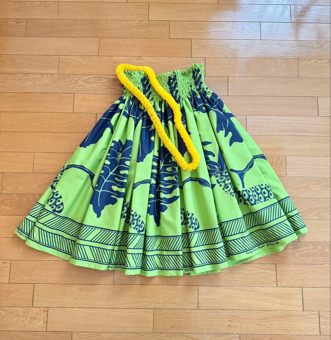 ご予約のお品です！　tutuvi グリーンパウスカート×イエローレイ