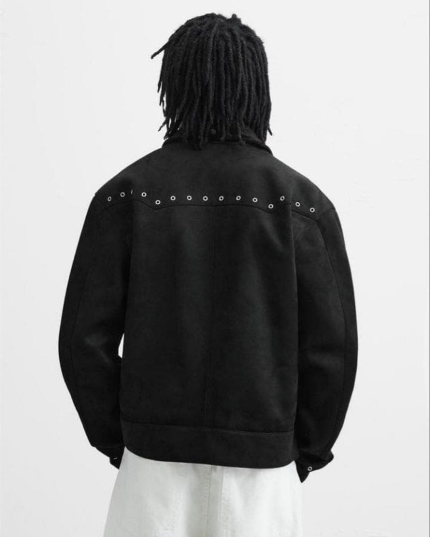 ZARA ザラ フェイクスエードジャケット L