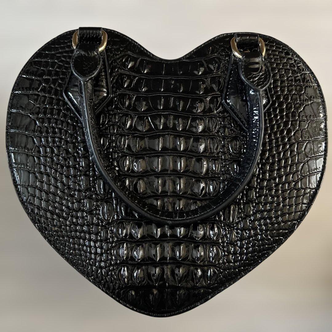 Vivienne Westwood ハート型バッグ　ブラック　ショルダーバッグ