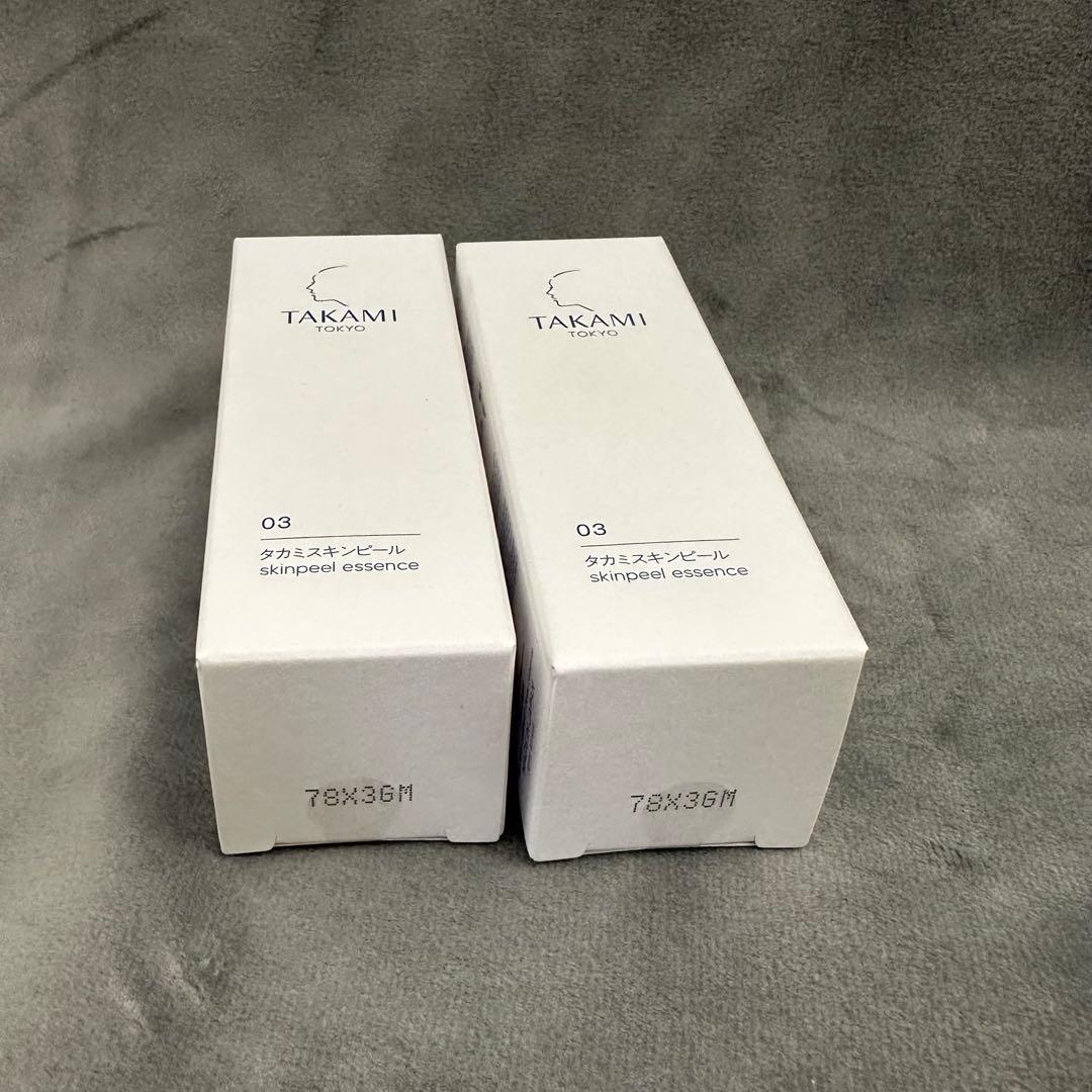 新品TAKAMIタカミスキンピール 30ml(角質ケア化粧液) 二つセットqr