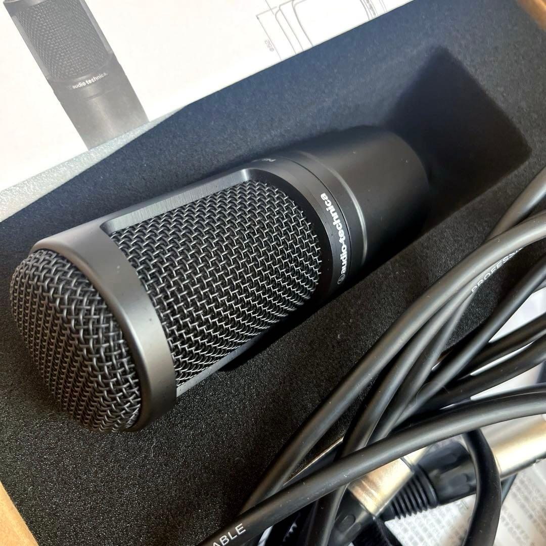 audio-technica AT2020 コンデンサーマイク + ケーブル5m