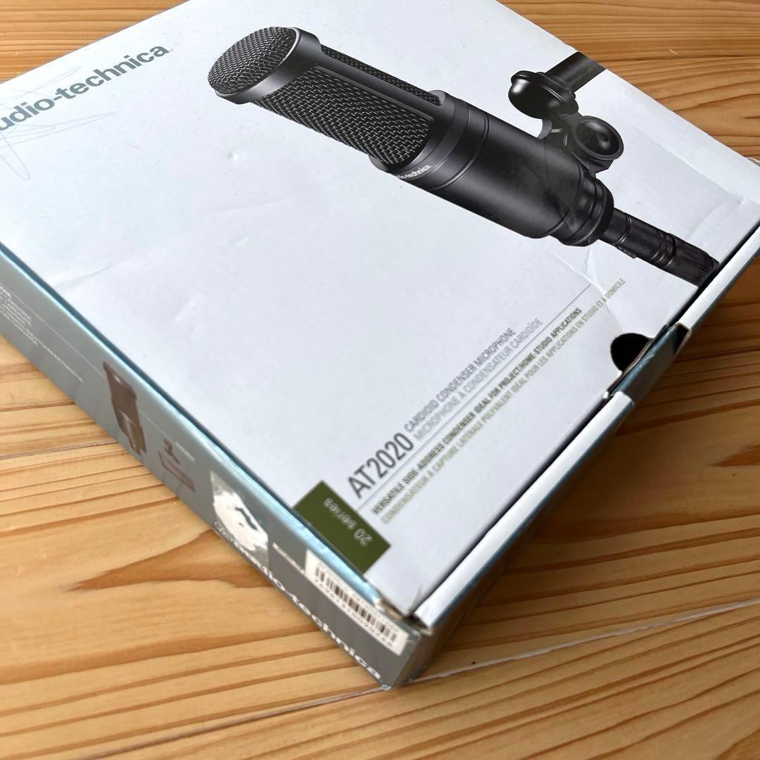 audio-technica AT2020 コンデンサーマイク + ケーブル5m
