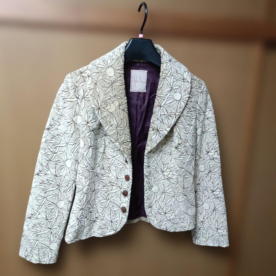 【 ♡sybilla シビラ希少】美品 日本製テーラードジャケット