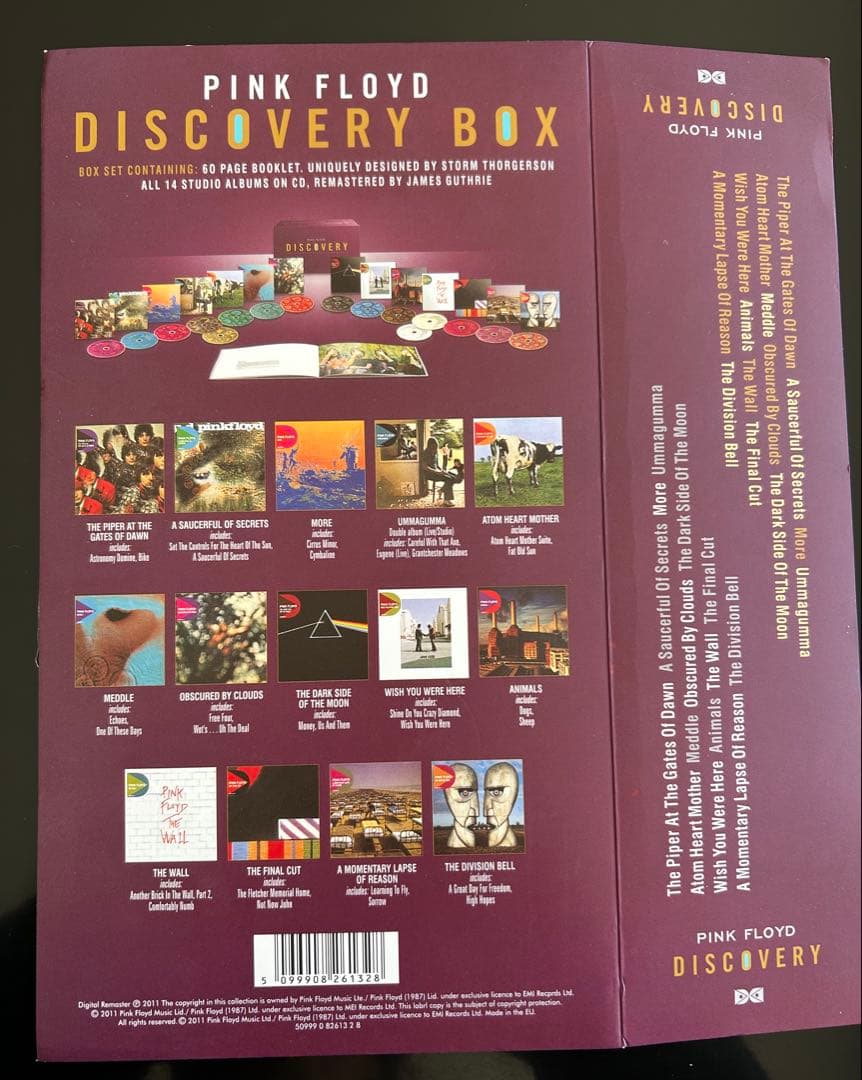 洋楽 Pink Floyd Discovery Box