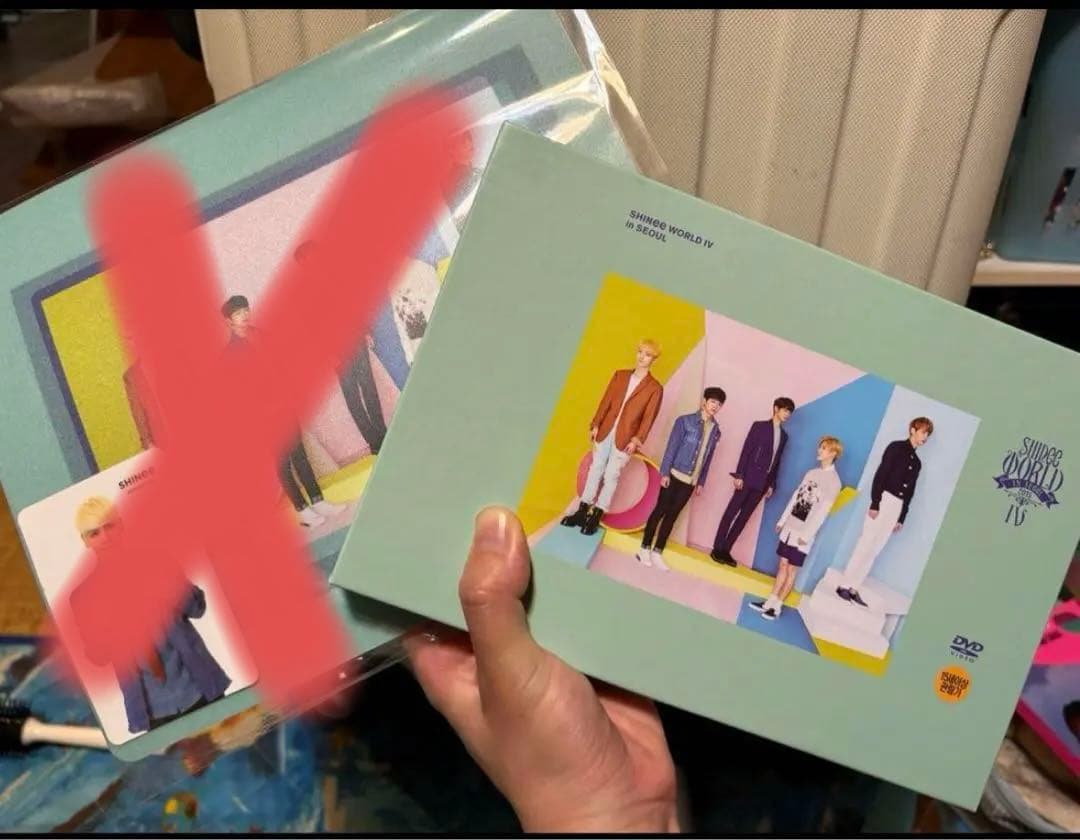 【新品未使用】【廃盤品】 SHINee WORLD IVinSEOULDVD