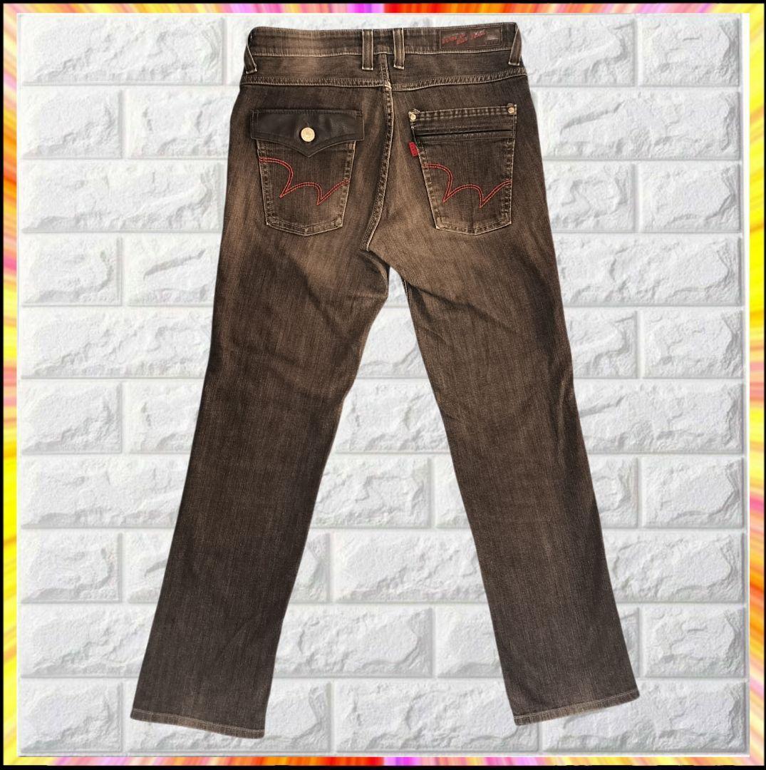 【美品】 EDWIN 503 赤ステッチ EDGE BLUE JEANS 31