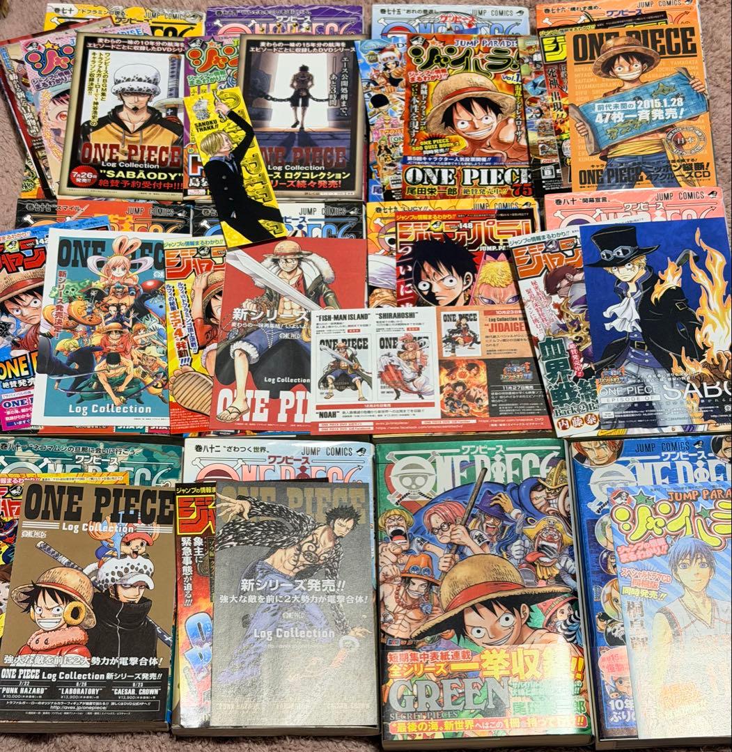ワンピース　61〜82巻　おまけ付き　 非全巻　0巻　海賊の宝袋千巻　ブルーレイ