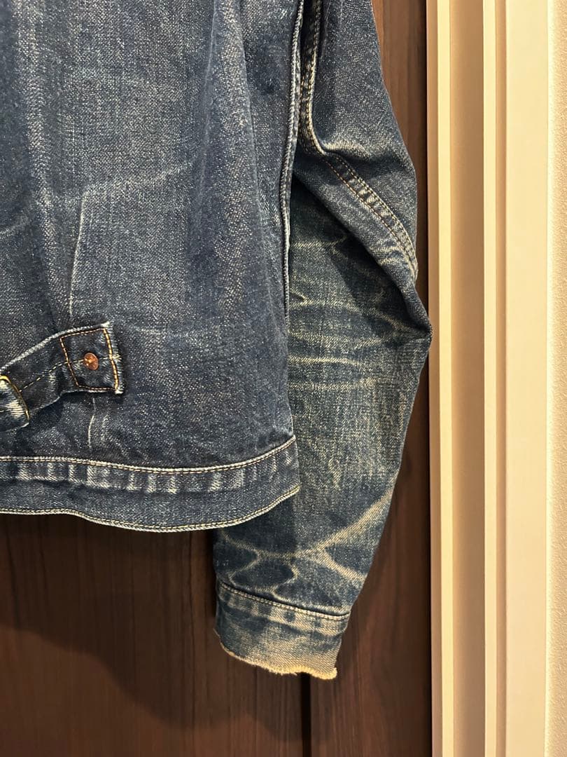 90s エヴィス　ヴィンテージ　ハチノス　1st ジージャン　デニムジャケット