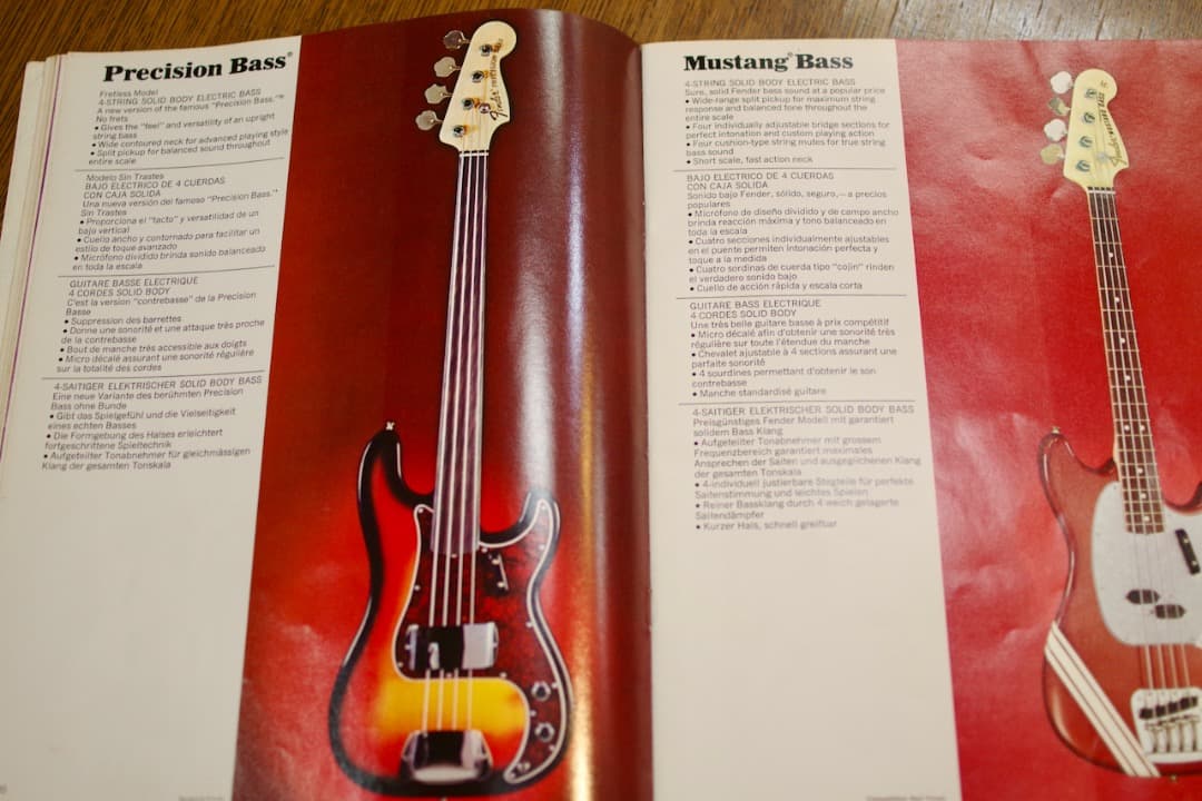 趣味 Vintage 1973 Fender Full Lineup Catalog
