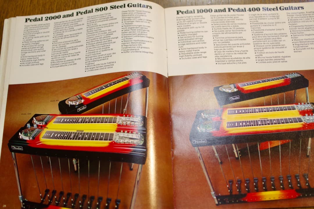 趣味 Vintage 1973 Fender Full Lineup Catalog