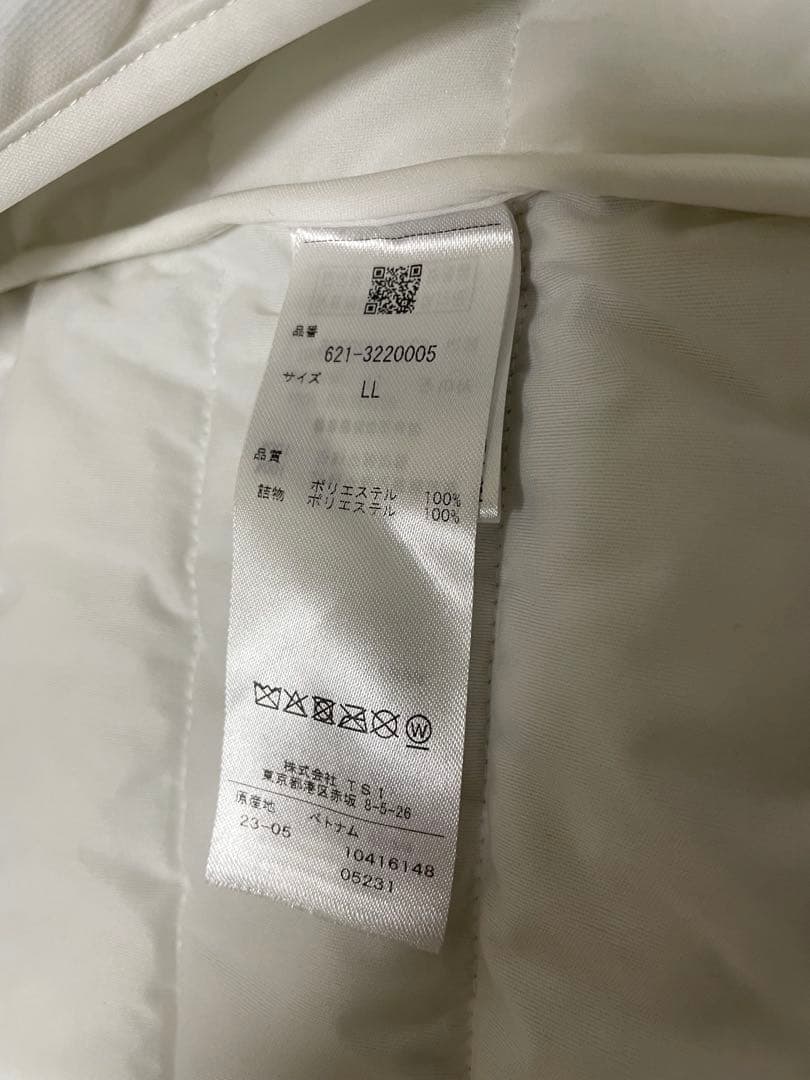 美品　PING キルティングジャケット ホワイト
