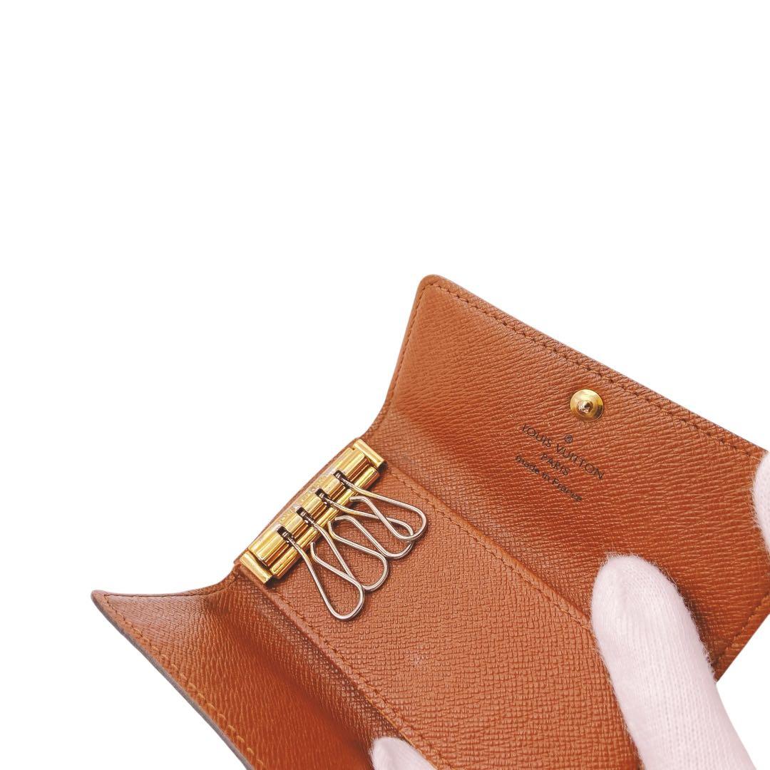 LOUIS VUITTON キーケース　ミュルティクレ4 モノグラム　【美品】