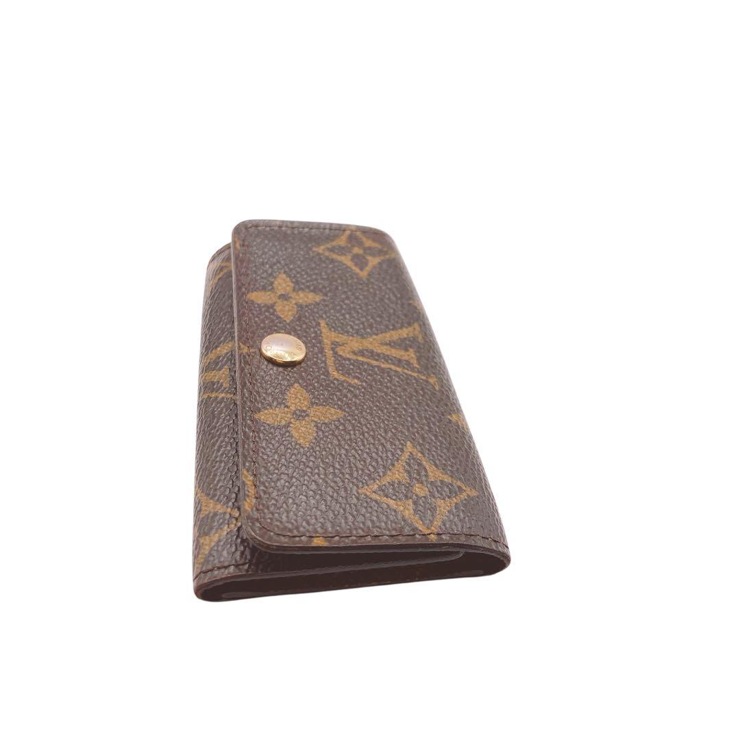 LOUIS VUITTON キーケース　ミュルティクレ4 モノグラム　【美品】