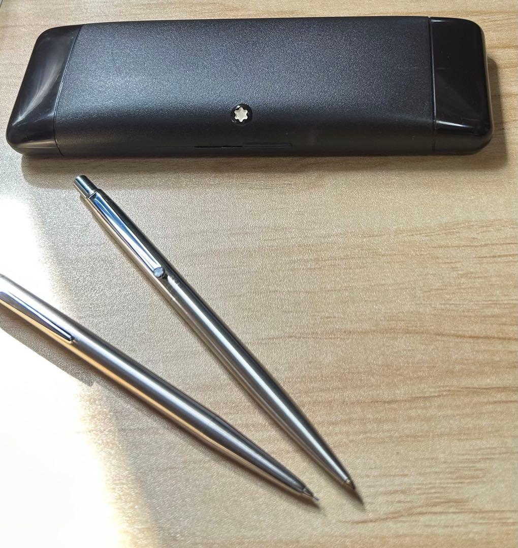 MONTBLANC ノブレスシャーペン、スリムラインボールペン
