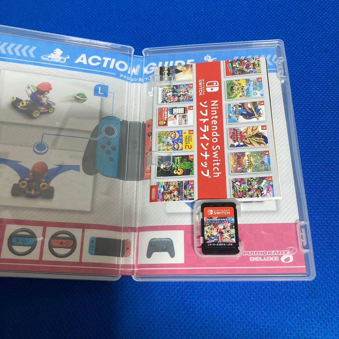 マリオカート8 デラックス　Joy-Conハンドル　マリオルイージセット