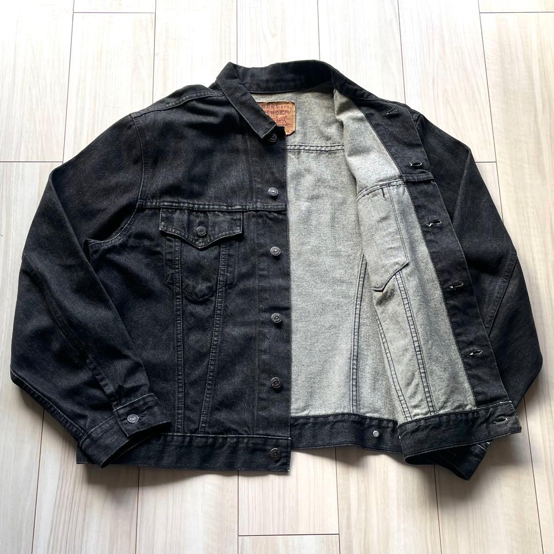 BIGサイズの48！レアなカナダ製！極上！90s Levis75505 ブラック