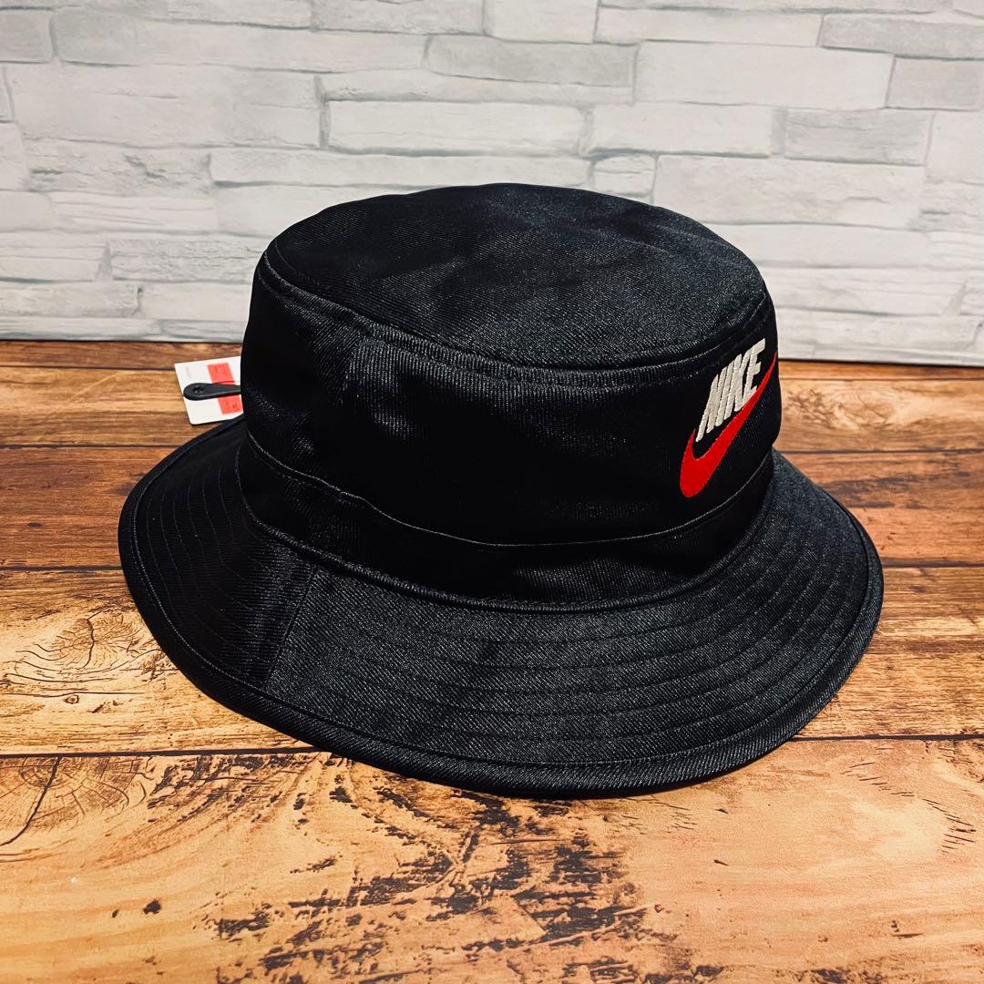 【新品タグ付】Supreme NIKE バケットハット 黒L/XLシュプリーム