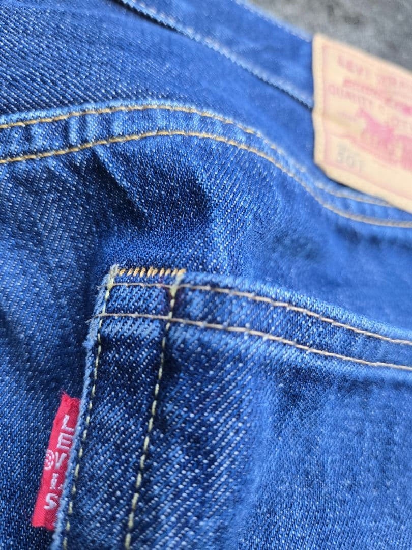 ​【米国製LVC】Levi's501XX 66モデル 復刻 W32 赤耳 濃紺
