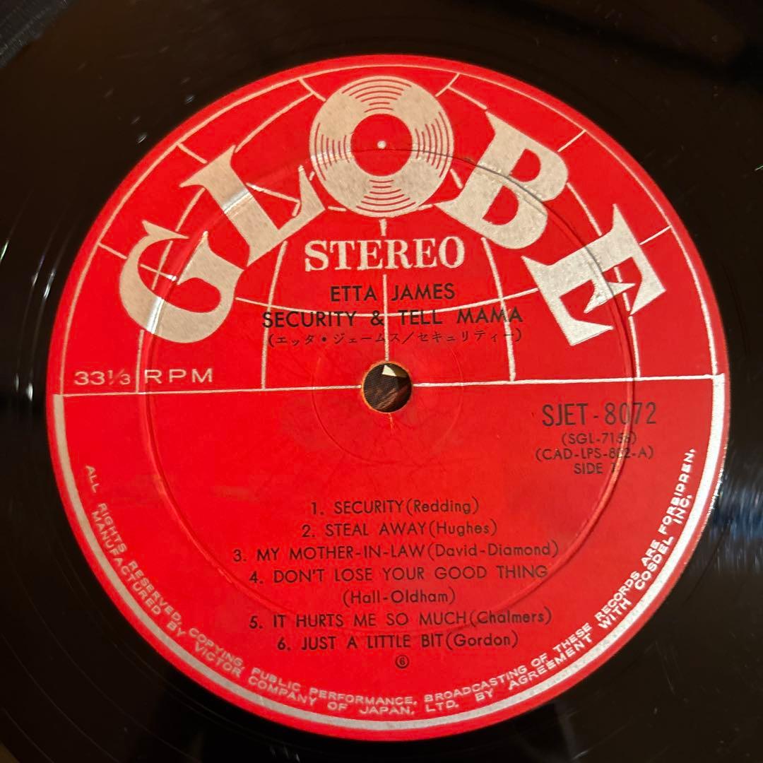 洋楽 Etta James Security & Tell Mama LP