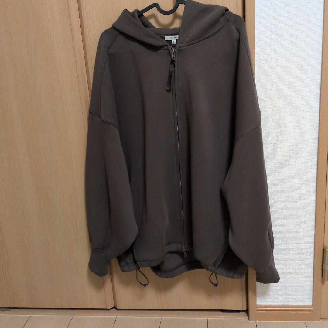 エアバルーンWジップパーカー