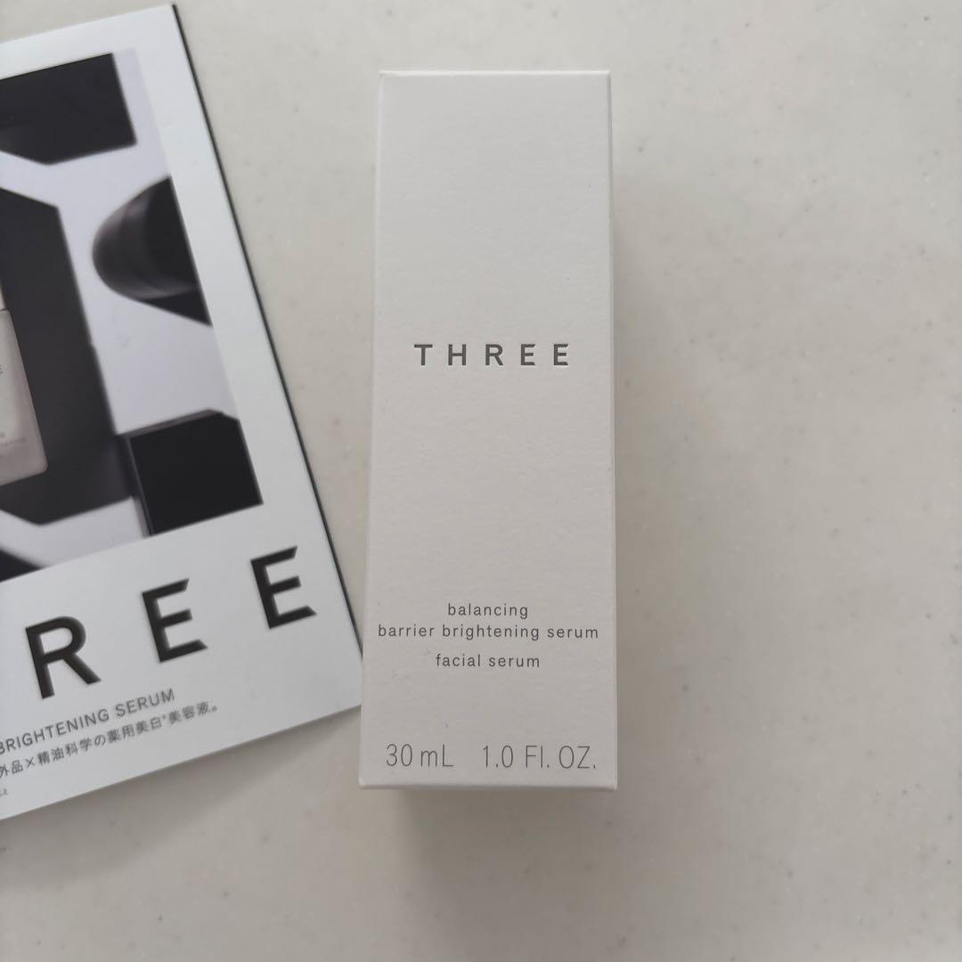 THREE バランシング バリア ブライトニング セラム 30ml 美容液