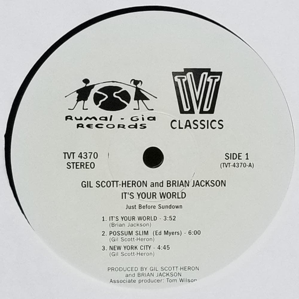 洋楽 Gil Scott-Heron - It's Your World