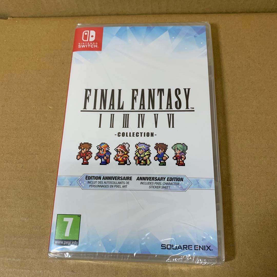 Nintendo Switch Final Fantasy I-VI Pixel