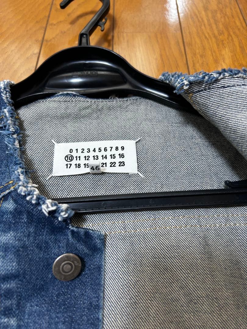 マルジェラ デニムブルー Gジャン　Margiela