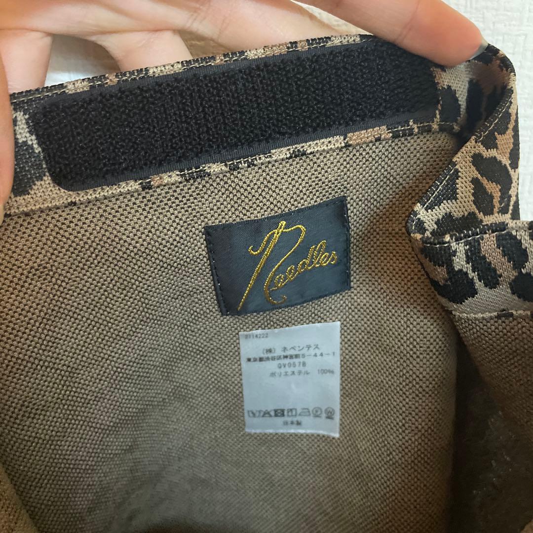 Needles ヒョウ柄 ショルダーバッグ