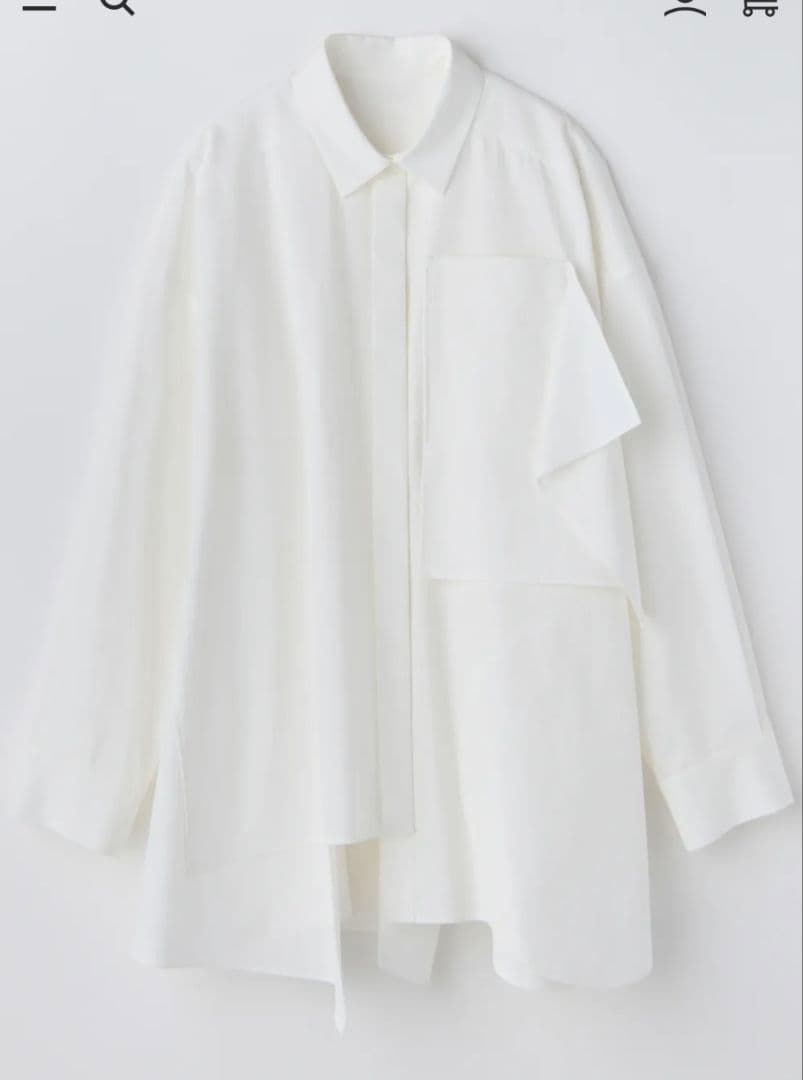 misatomi　完売　エンフォルド　PLATE SHIRT　新品