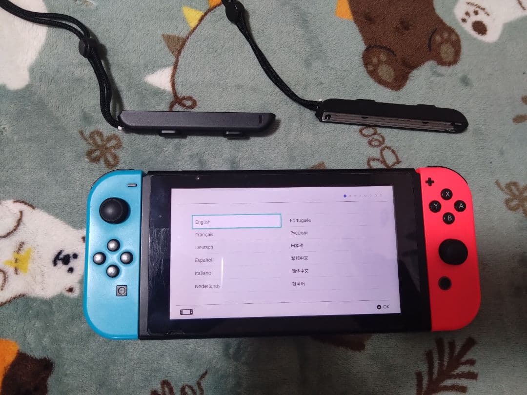 Nintendo Switch本体2018年製 付属品いろいろ