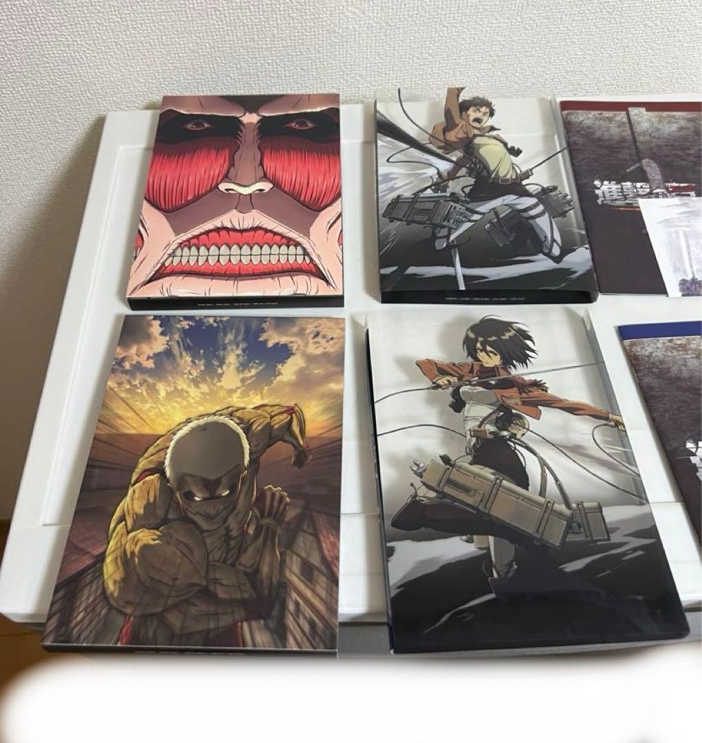 進撃の巨人のdvd（1.2.3巻）初回限定版