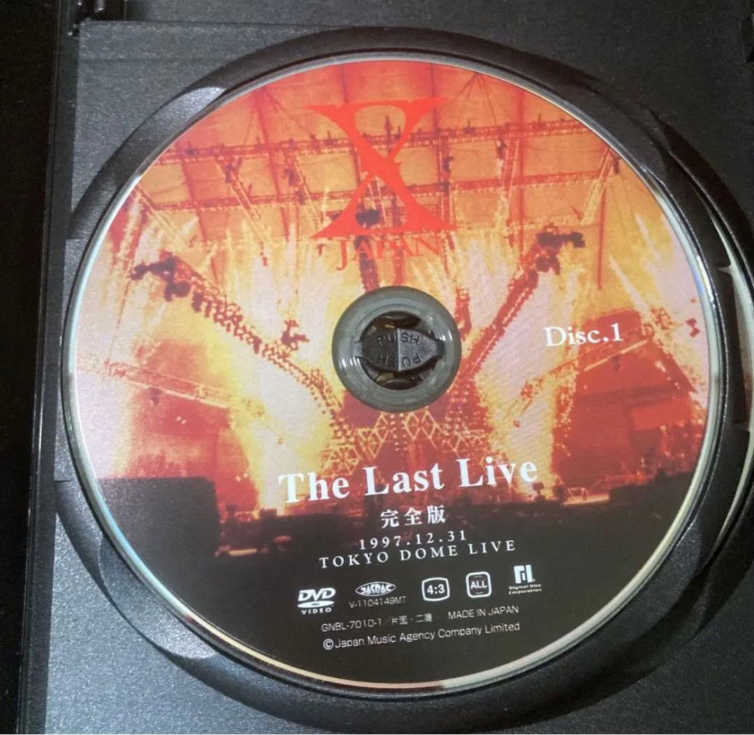 大人気！！X JAPAN/THE LAST LIVE 完全版〈2枚組〉