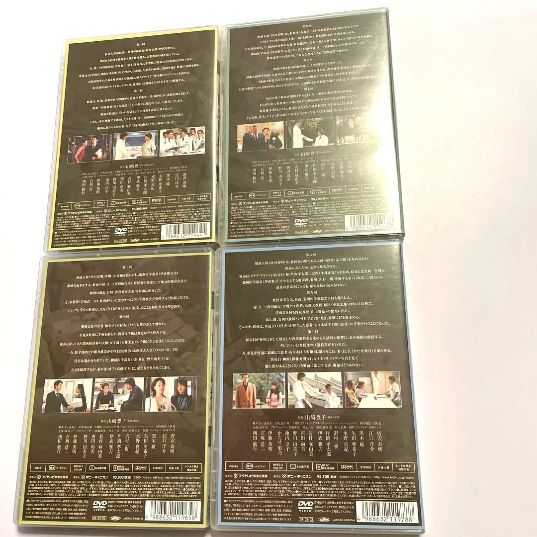 白い巨塔 DVD-BOX 第一部　dvd DVD BOX ボックス　ドラマ