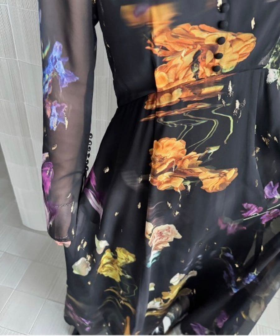 【専用】Ameri UND SCAN FLOWER DRESS