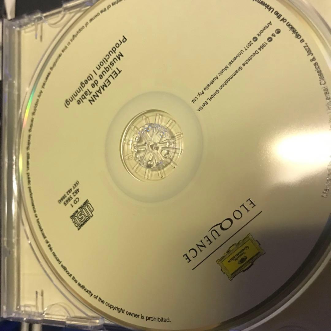 テレマン:ターフェルムジーク(全曲) ヴェンツィンガー 指揮 4CD